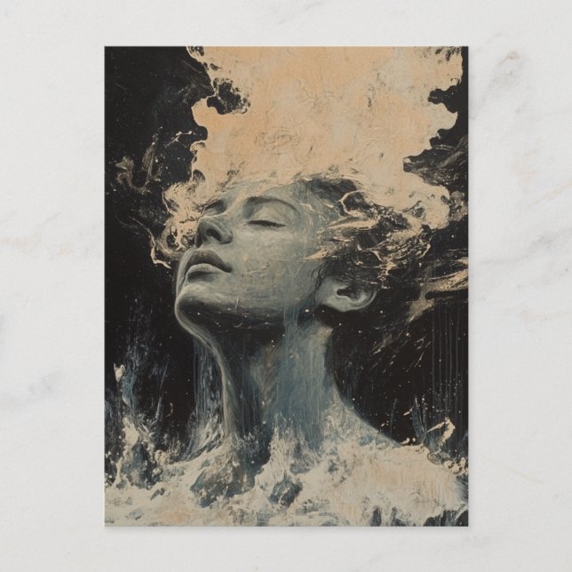 Carte Postale Random Art Mon Chat Fabriqué (Devant)