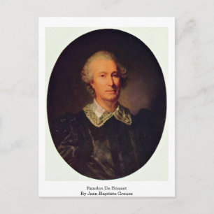 Carte Postale Randon De Boisset Par Jean-Baptiste Greuze