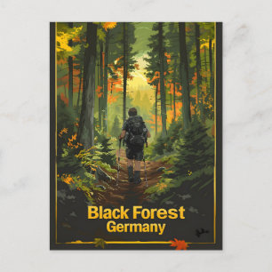 Carte Postale Randonnée de la Forêt Noire