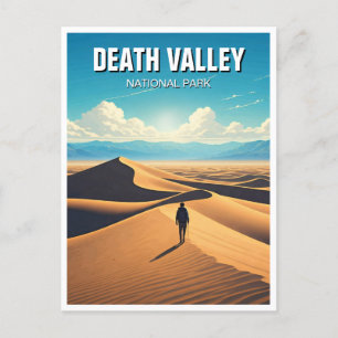 Carte Postale Randonnée Death Valley National Park Souvenir