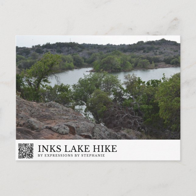 Carte Postale Randonnée du lac Inks (Devant)