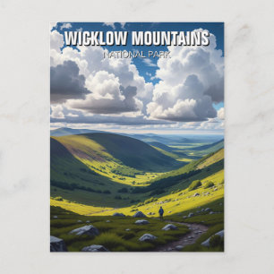 Carte Postale Randonnée pédestre dans le parc national de Wicklo