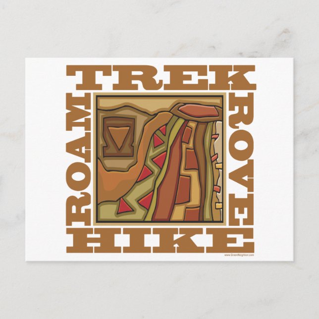 Carte Postale Randonnée, trek (Devant)