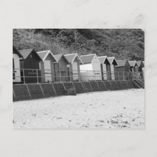 Carte Postale "Rangée de cases balnéaires"