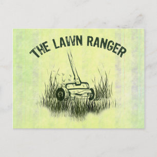 Carte Postale Ranger de pelouse
