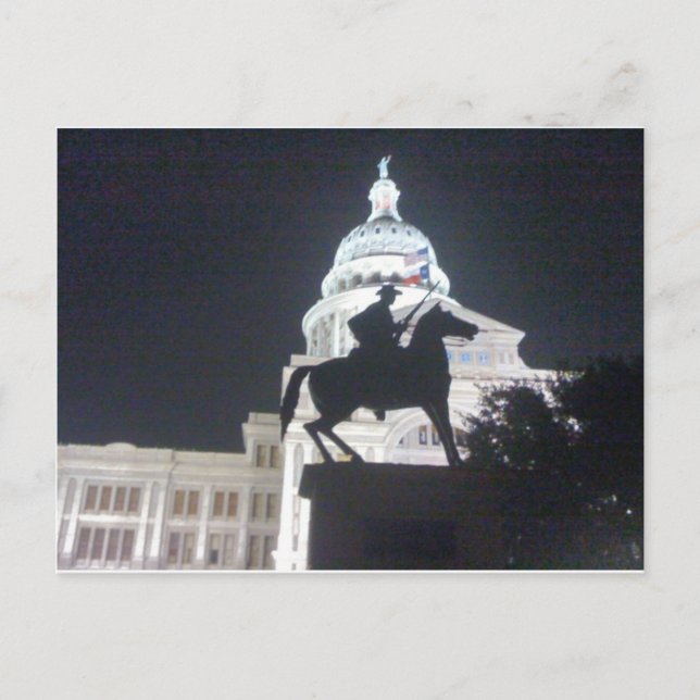 Carte Postale Ranger devant TX Capitol.jpg (Devant)