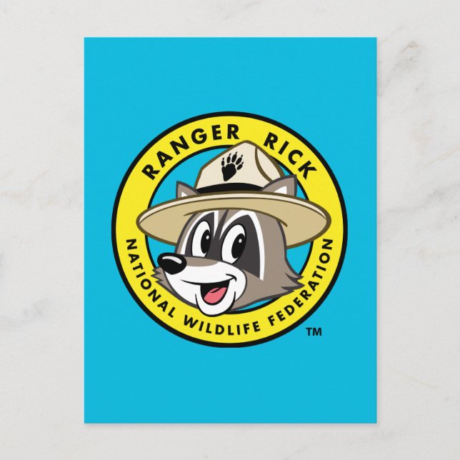 Carte Postale Ranger Rick | Logo Ranger Rick (Devant)