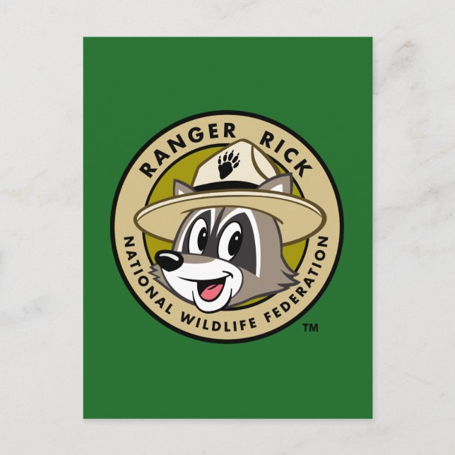Carte Postale Ranger Rick | Ranger Rick Logo (Devant)