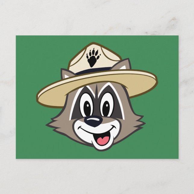 Carte Postale Ranger Rick | Tête Rick Ranger (Devant)
