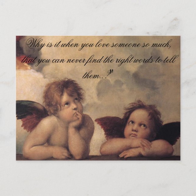 Carte Postale Raphael Angels Postcard (Devant)