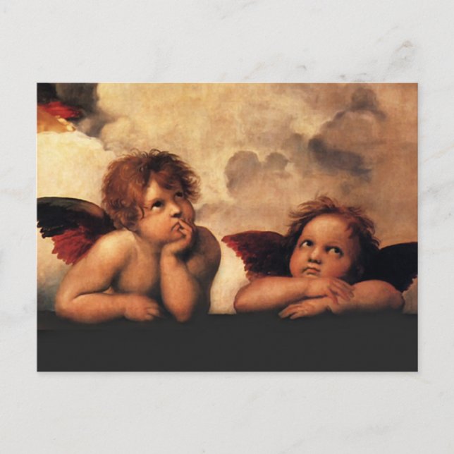 Carte Postale Raphael - Anges (Devant)