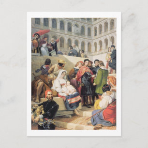 Carte Postale Raphael au Vatican, 1832 (huile sur toile)