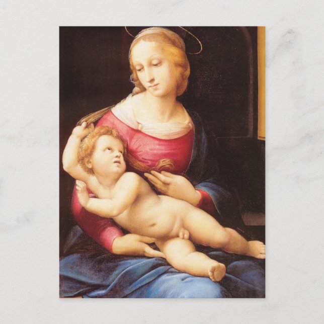 Carte Postale Raphael Sanzio - Bridgewater Madonna (Devant)
