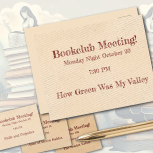 Carte Postale Rappel de boîte