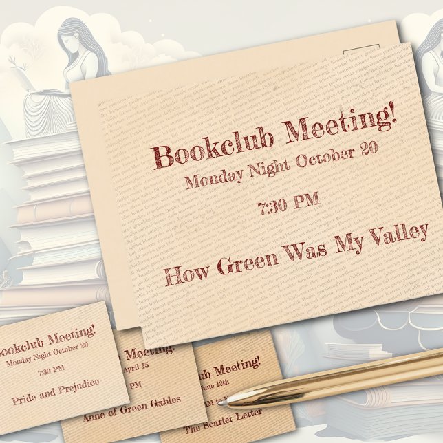 Carte Postale Rappel de boîte (Créateur téléchargé)