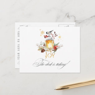 Carte Postale Rappel de participation à l'événement de Noël Pine