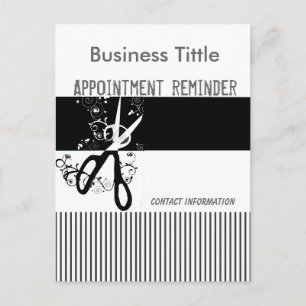 Carte Postale Rappel de rendez-vous Spa des salons triés