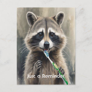 Carte Postale Rappel de vérification personnalisé Dentiste Raton