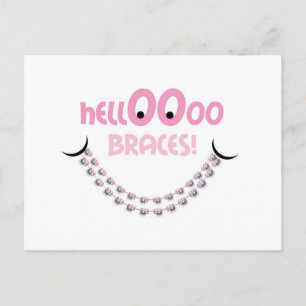 Carte Postale Rappel Orthodontique Rendez-vous Braces