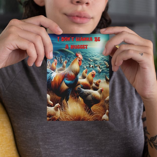 Carte Postale Rassemblement à plumes : poules se promenant dans  (Créateur téléchargé)