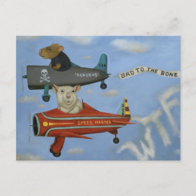 Carte Postale Rat Race 5 (Devant)