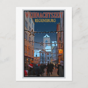 Carte Postale Ratisbonne Altes Rathaus