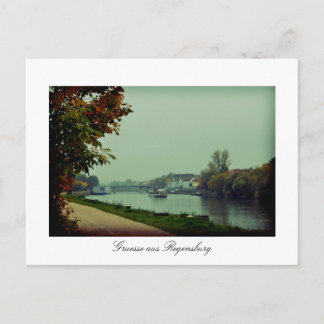 Carte Postale Ratisbonne Donau, Bavière, Allemagne
