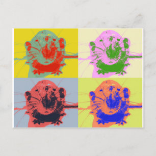 Carte Postale Rats
