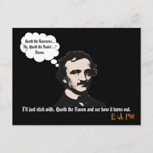 Carte Postale Raven Mad