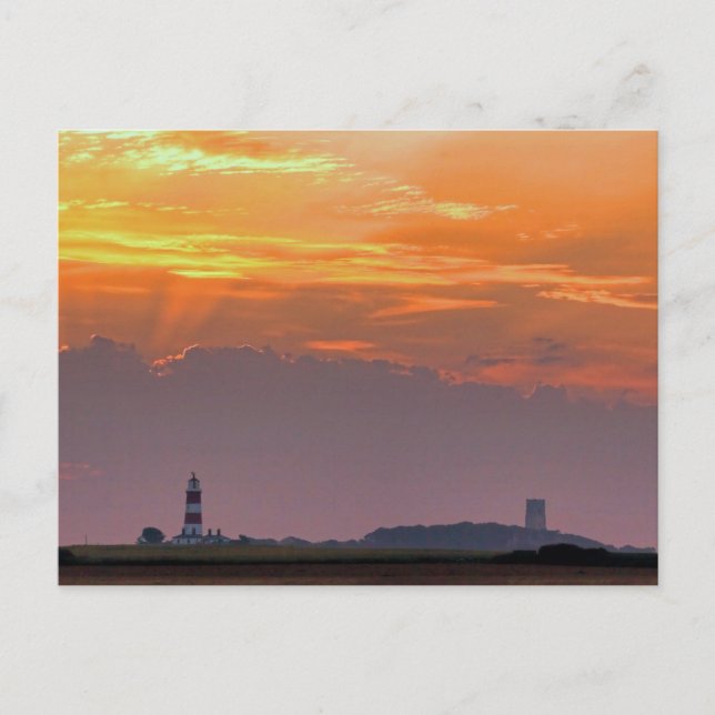 Carte Postale Rayons de soleil sur Happisburgh (Devant)