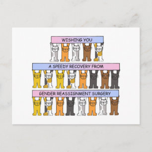 Carte Postale Réaffectation des sexes Récupération rapide