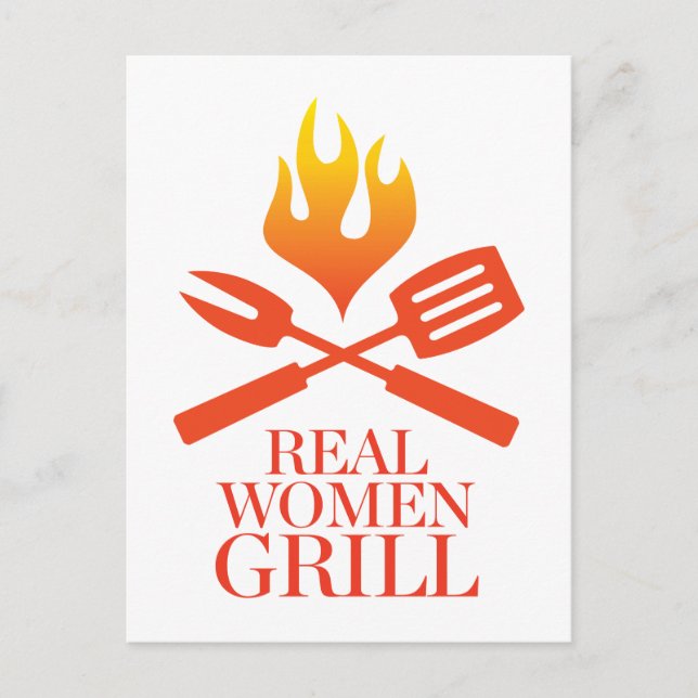 Carte Postale Real Women Grill (Devant)