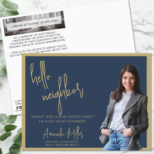 Carte Postale Realtor Mailer Immobilier Marketing Agricole Bonjo