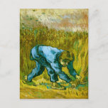 Carte Postale Reaper avec faucille (après Millet), Van Gogh Fine<br><div class="desc">Huile sur toile, 44 x 33 cm. Amsterdam, Musée Van Gogh. F 687, JH 1782 Vincent Willem van Gogh (30 mars 1853 - 29 juillet 1890) était un artiste postimpressionniste néerlandais. Certaines de ses peintures sont maintenant parmi les oeuvres d'art les plus connues, les plus populaires et les plus chères...</div>