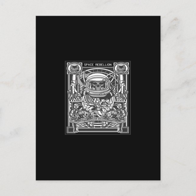 Carte Postale rébellion spatiale (Devant)