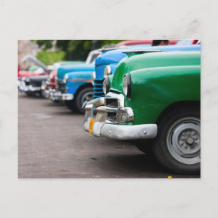 Carte Postale Récars sur la Havana Street