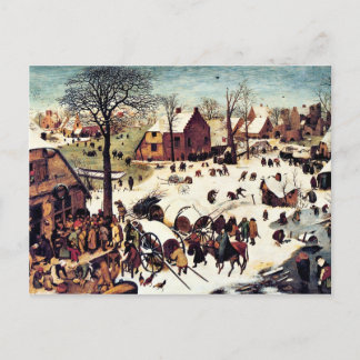 Carte Postale Recensement à Bethléem