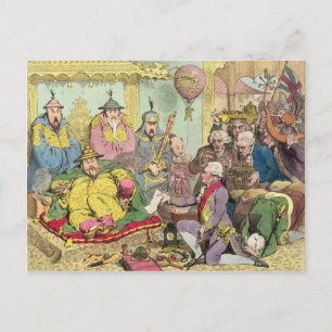 Carte Postale Réception de la Diplomatique