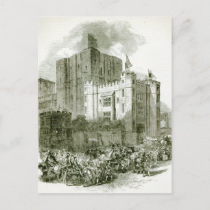 Carte Postale Réception de la reine Elizabeth à Kenilworth