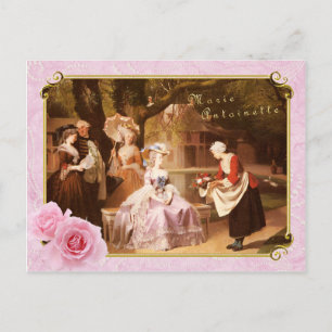 Carte Postale Réception de Marie Antoinette