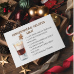 Carte Postale Recette de Noël Fête Fête Pain d'épices<br><div class="desc">Cette conception peut être personnalisée dans la zone fournie en modifiant la photo et/ou le texte. Vous pouvez également le customiser en cliquant sur Personnaliser ce Modèle, puis en choisissant l'option cliquer pour customiser et supprimer ou modifier la couleur de l'arrière - plan, ajouter du texte, modifier la couleur ou...</div>