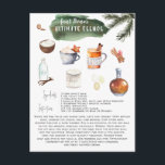 Carte Postale Recette Eggnog Ultimate | Fêtes<br><div class="desc">L'avant de cette superbe carte postale sert de cadre unique à une impression de cuisine digne d'être présentée avec une délicieuse recette d'aubergine maison. Si vous avez besoin d'une recette ou d'ingrédients différents s'il vous plaît contactez-moi et je serais plus qu'heureux d'accommoder. Ajoutez votre propre message personnalisé au dos ou...</div>