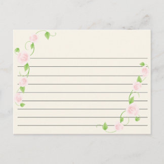 Carte Postale Recette mariage