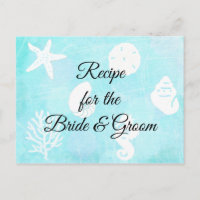 Recette Seashells en bord de mer pour la mariée Ma