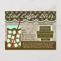 Recettes Riches BOISSON GLACÉE AU CAFÉ