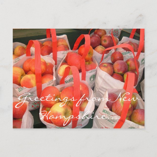 Carte Postale Récolte d'automne (Devant)