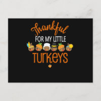 Reconnaissante pour mes petits dindes Maman Grand-