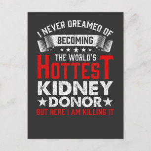 Carte Postale Récupération de la chirurgie de greffe d'organe do