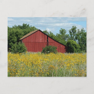 Carte postale Red Barn
