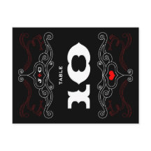 Red & Black Rock 'n' Roll Music Mariage à thème